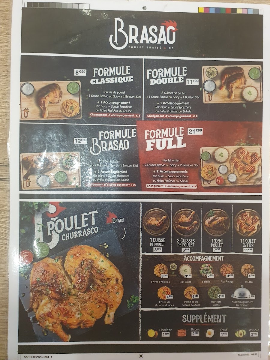 Menu Brasao Nation- Restaurant Poulet Braisé Paris 12Ème-5
