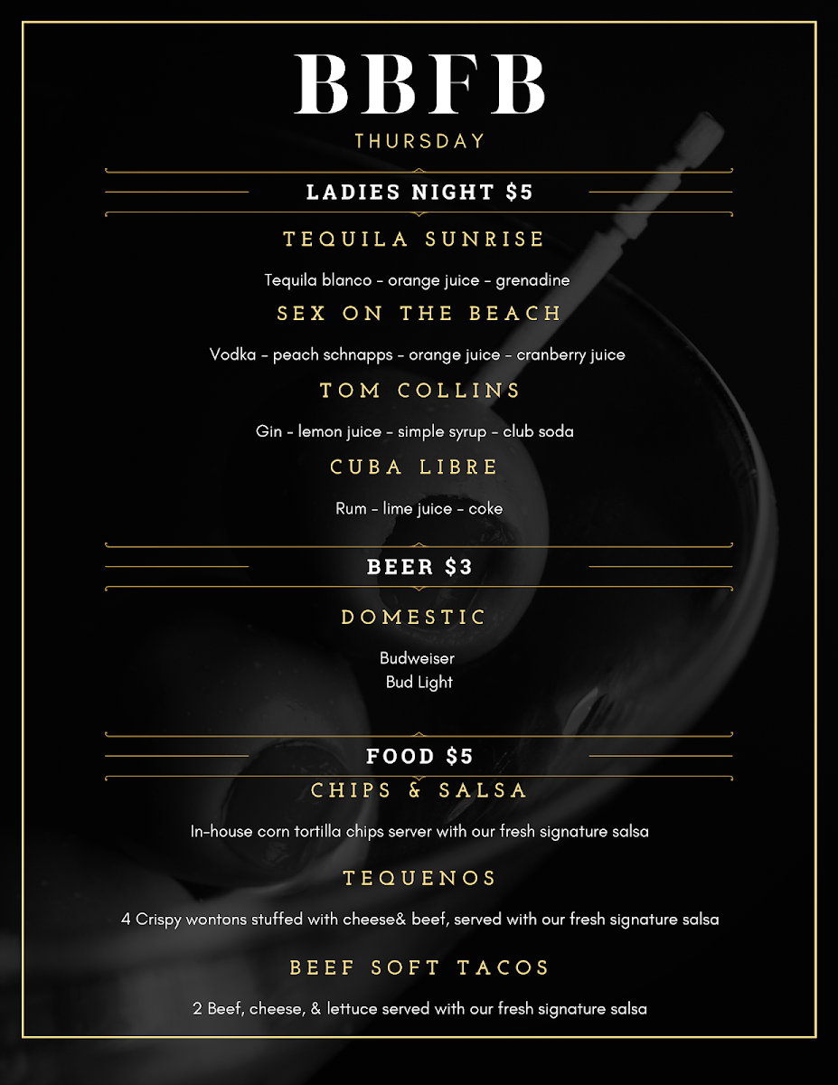 Menu Brass & Bronze Foundry Bar-3