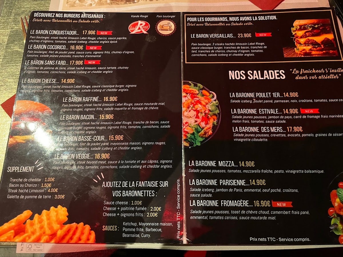 Menu Brasserie - Burger Monsieur Le Baron-3