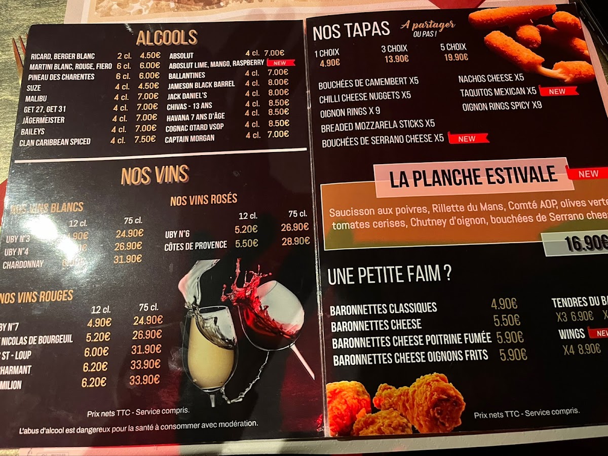 Menu Brasserie - Burger Monsieur Le Baron-7