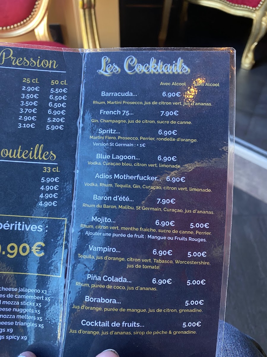Menu Brasserie - Burger Monsieur Le Baron-8