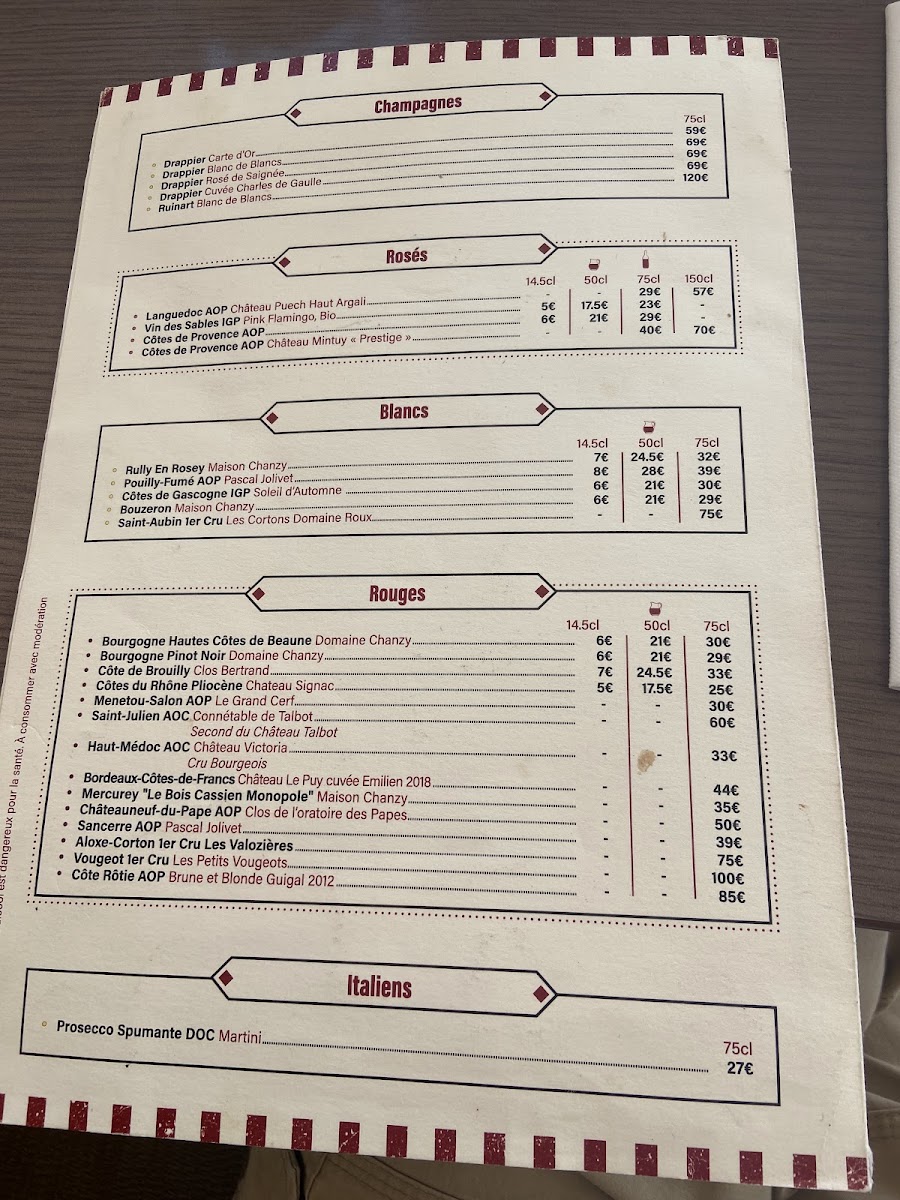 Menu Brasserie Du Cerf-3