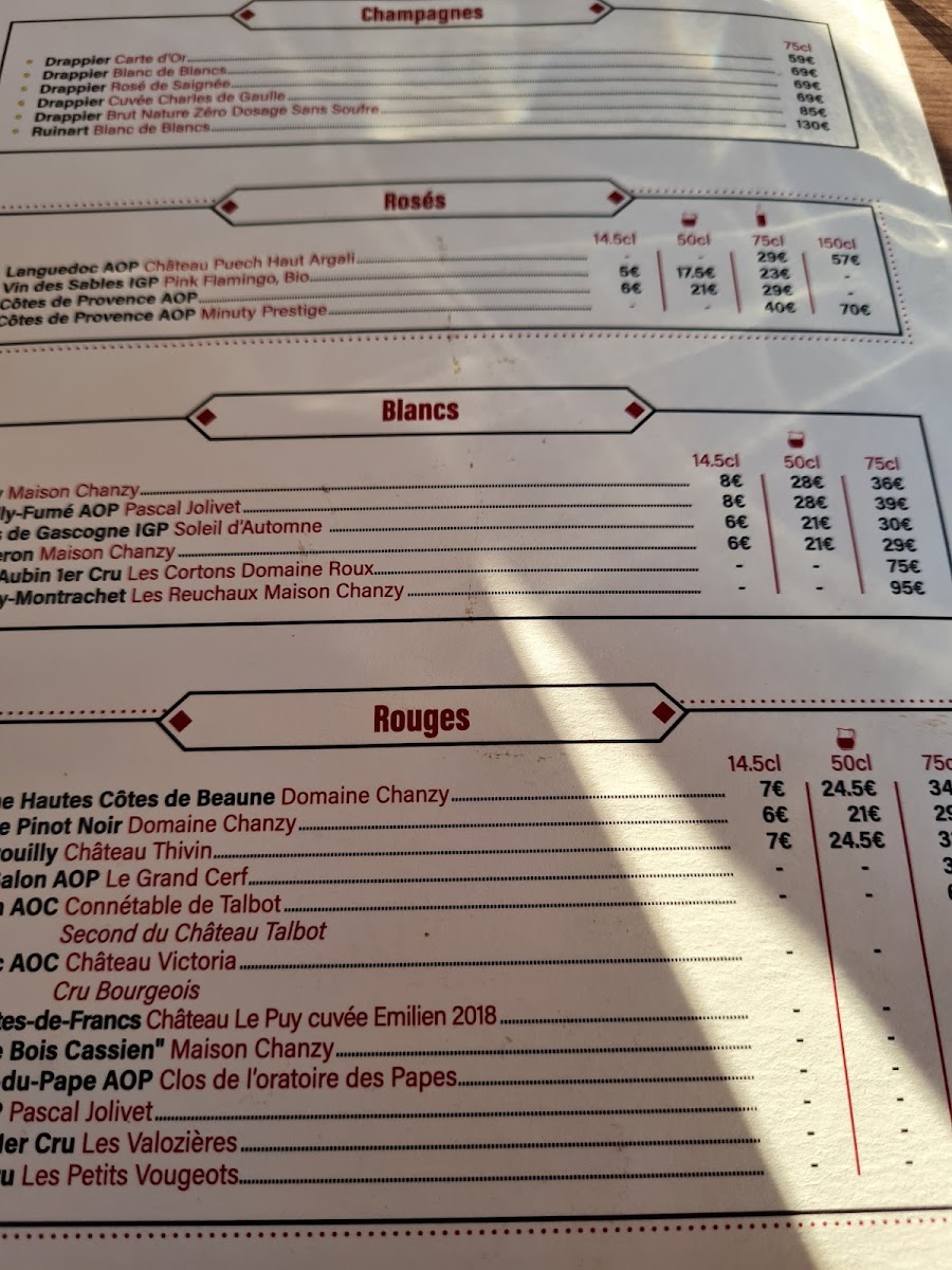 Menu Brasserie Du Cerf-5
