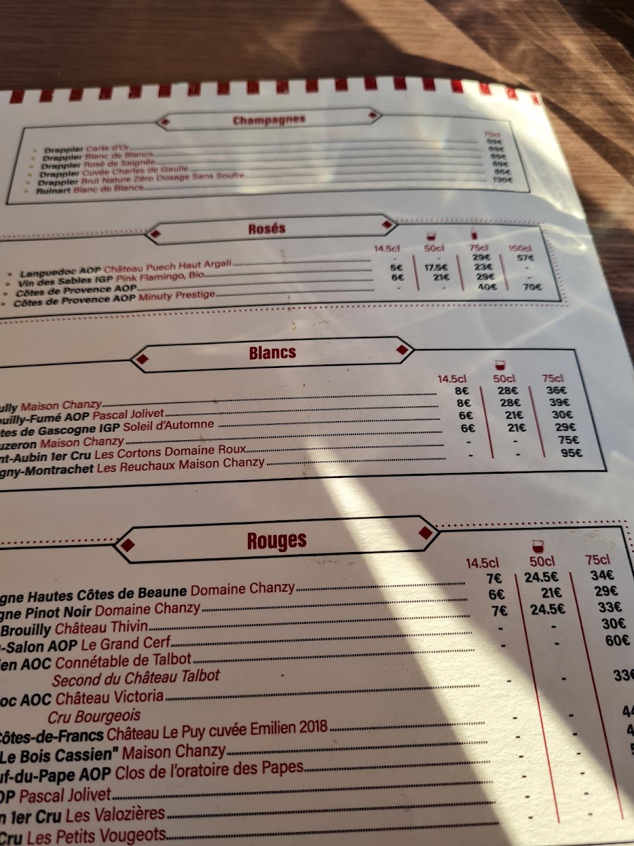 Menu Brasserie Du Cerf-8