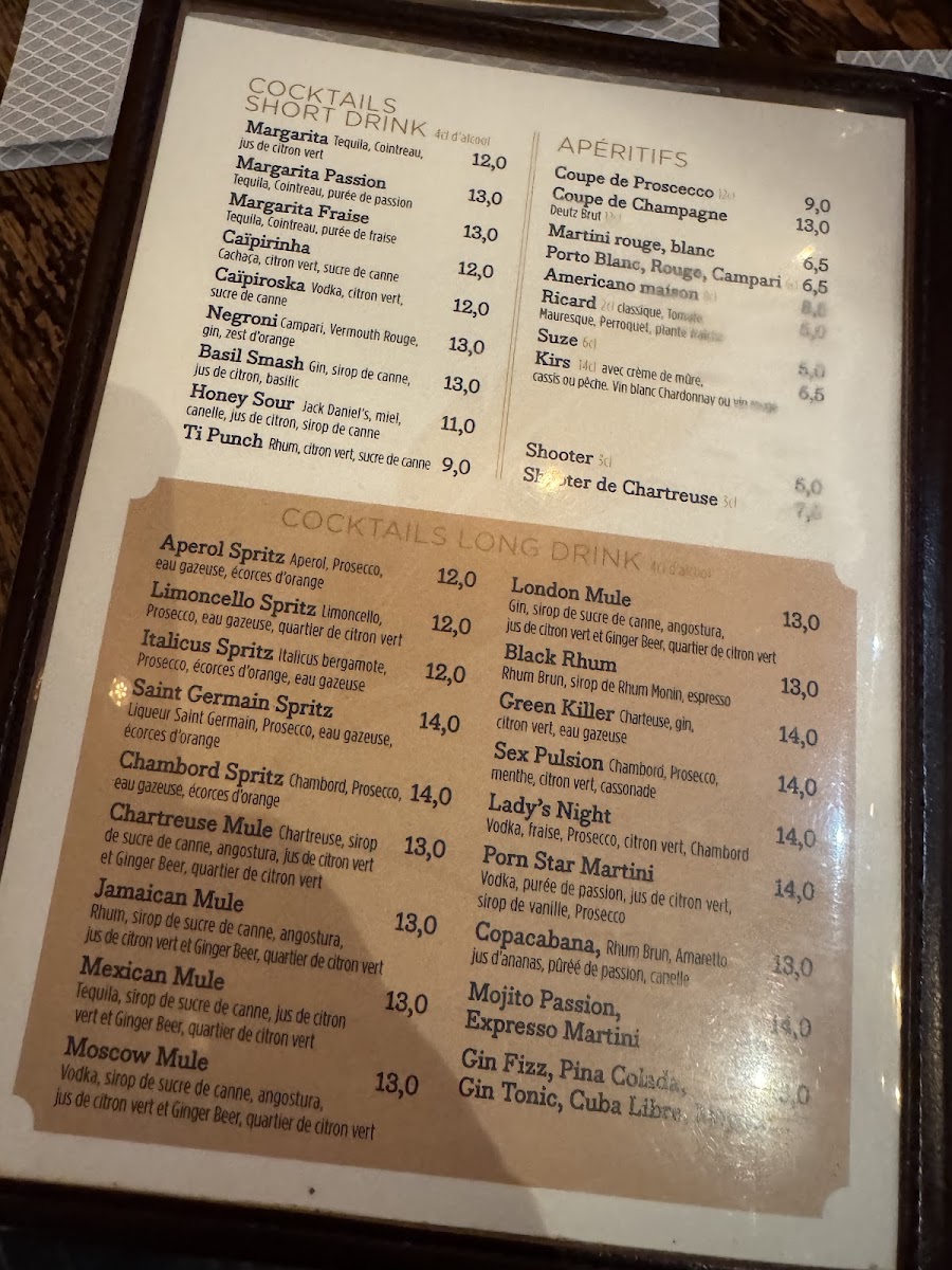 Menu Brasserie Le Convention-6