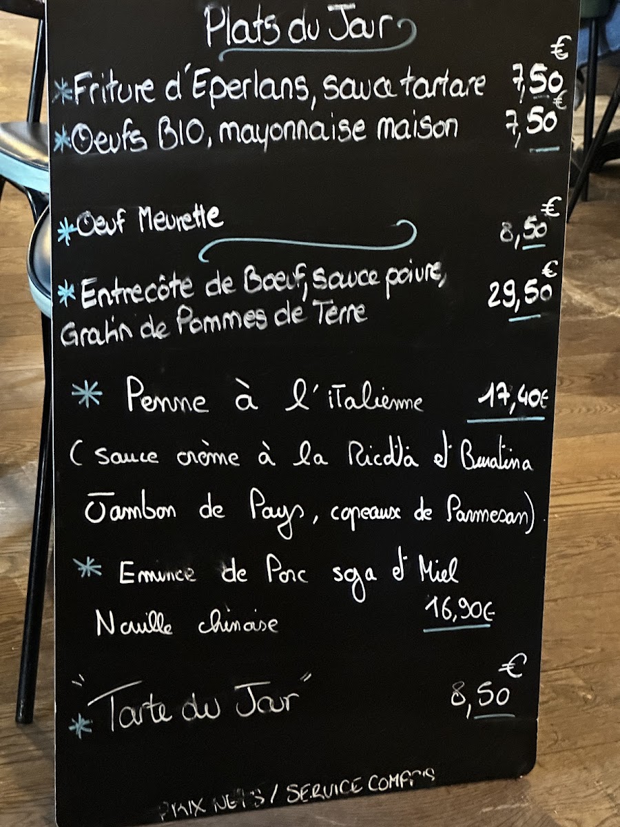 Menu Brasserie Le Quartier Général-5