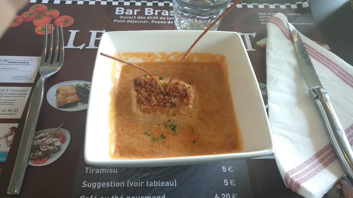 Menu Brasserie Le Volant-6