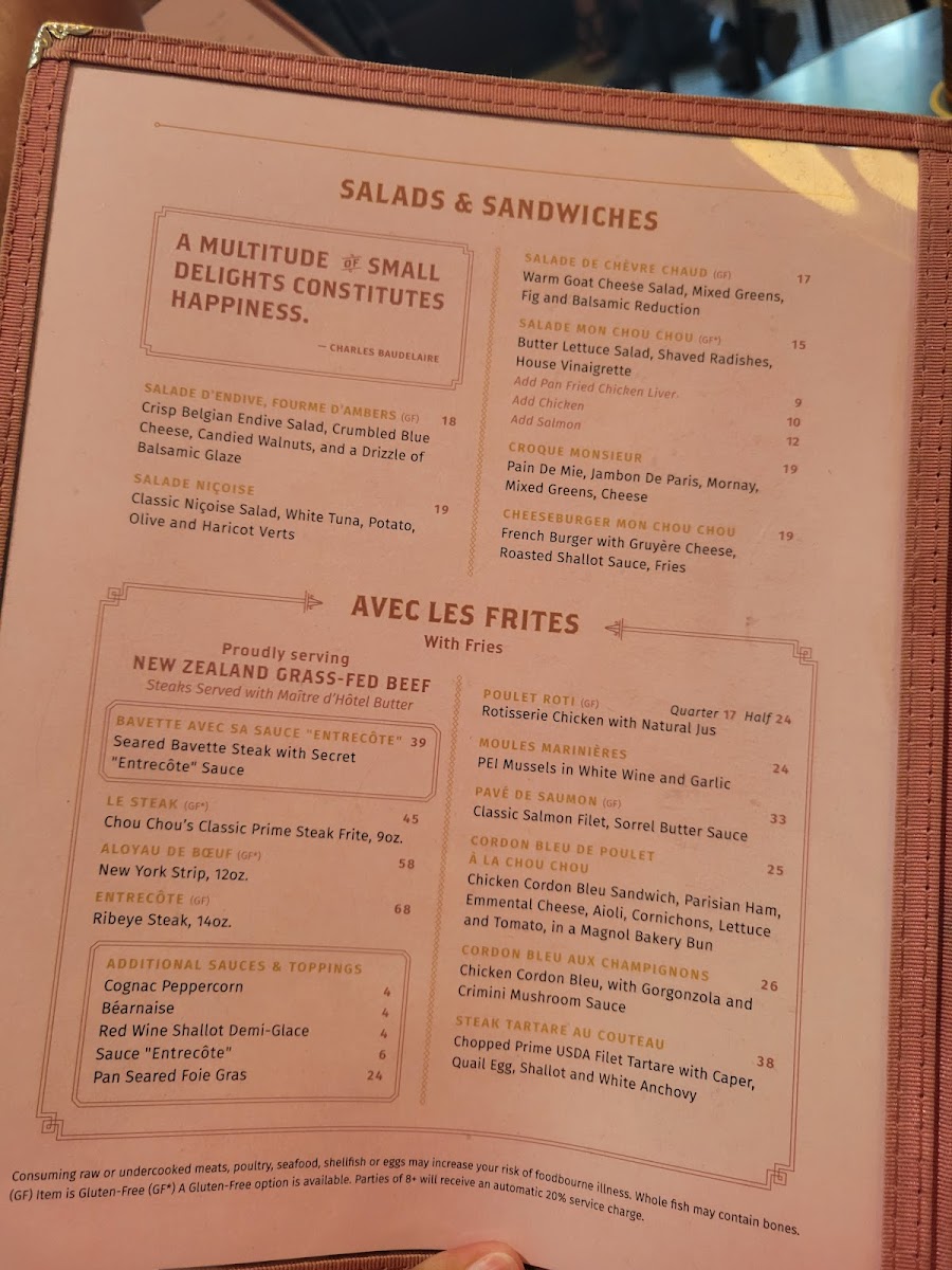 Menu Brasserie Mon Chou Chou-4
