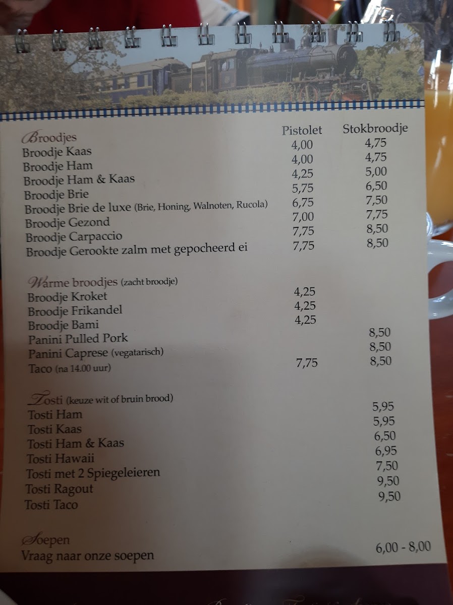 Menu Brasserie Perron 4-2
