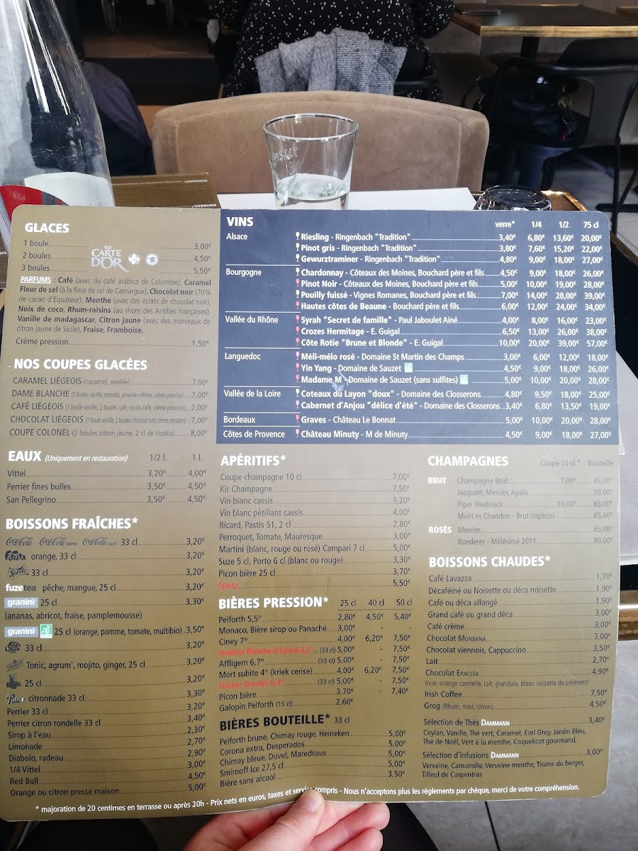 Menu Brasserie - Restaurant Du Commerce-5
