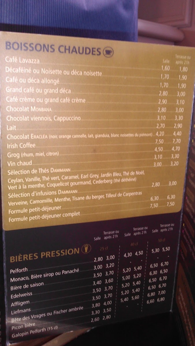 Menu Brasserie - Restaurant Du Commerce-7
