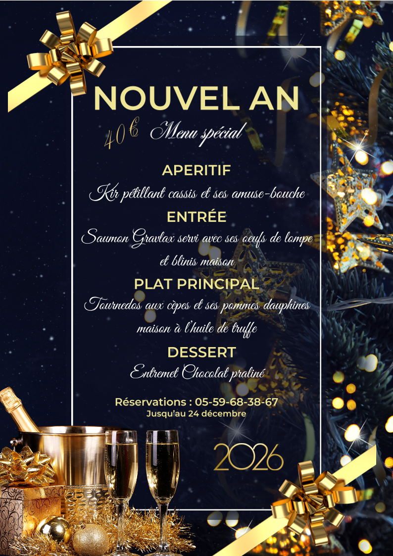 Menu Brasserie Restaurant Les B (Ex Libanais)-1