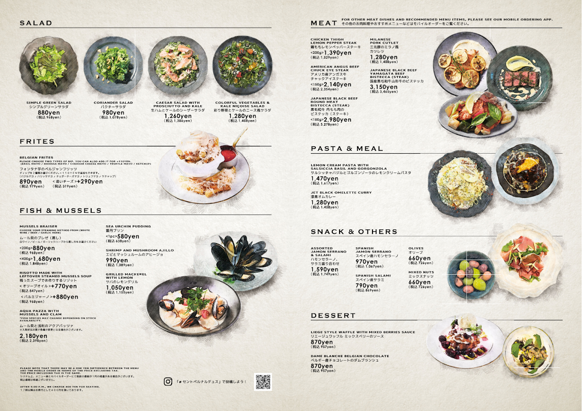 Menu Brasserie St Bernardus-2