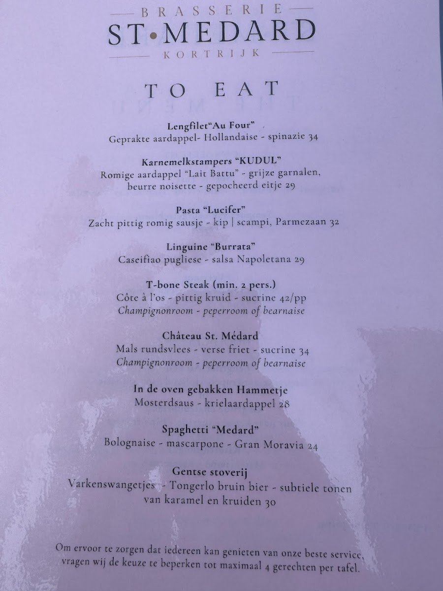 Menu Brasserie St. Medard-1