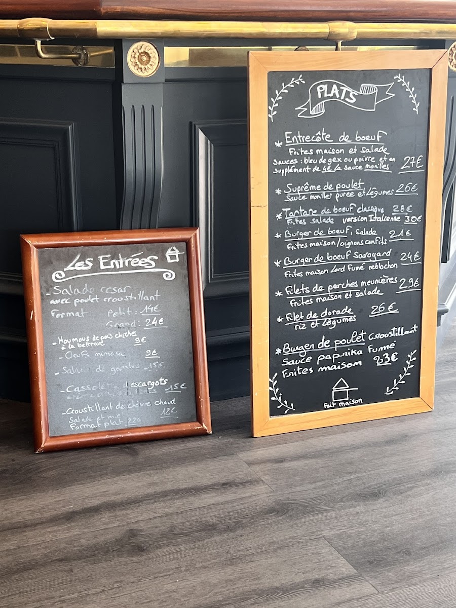 Menu Brasserie Voltaire-1