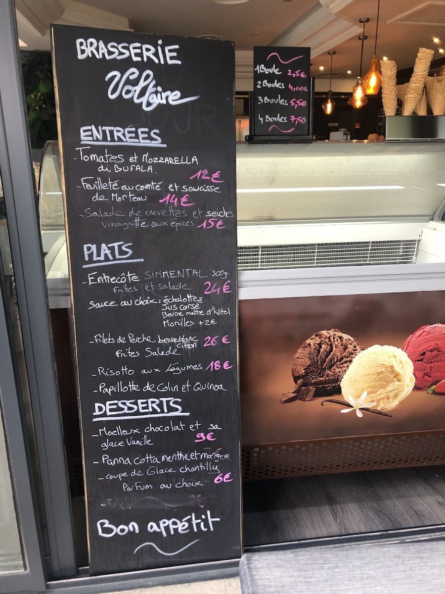 Menu Brasserie Voltaire-7