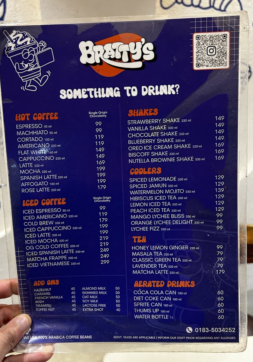 Menu Bratty's-3