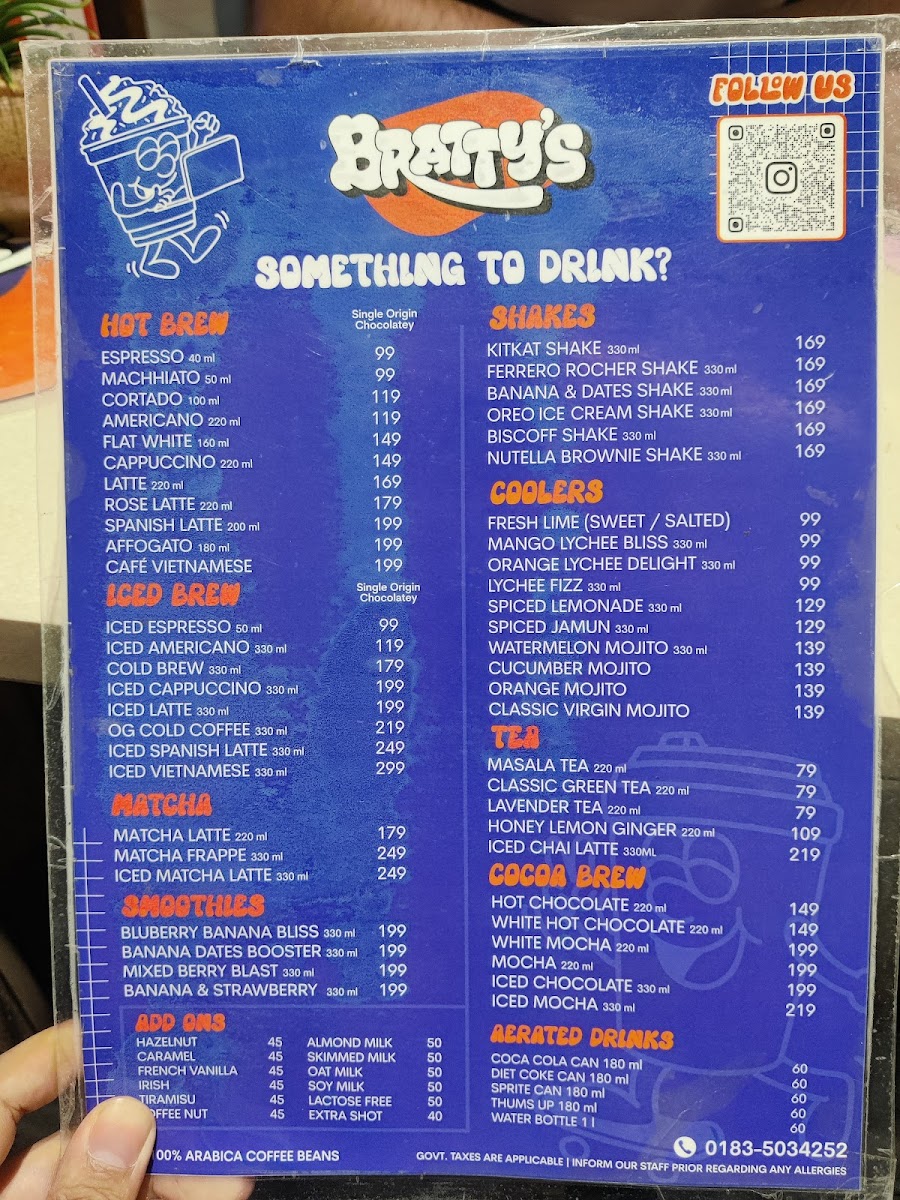 Menu Bratty's-4
