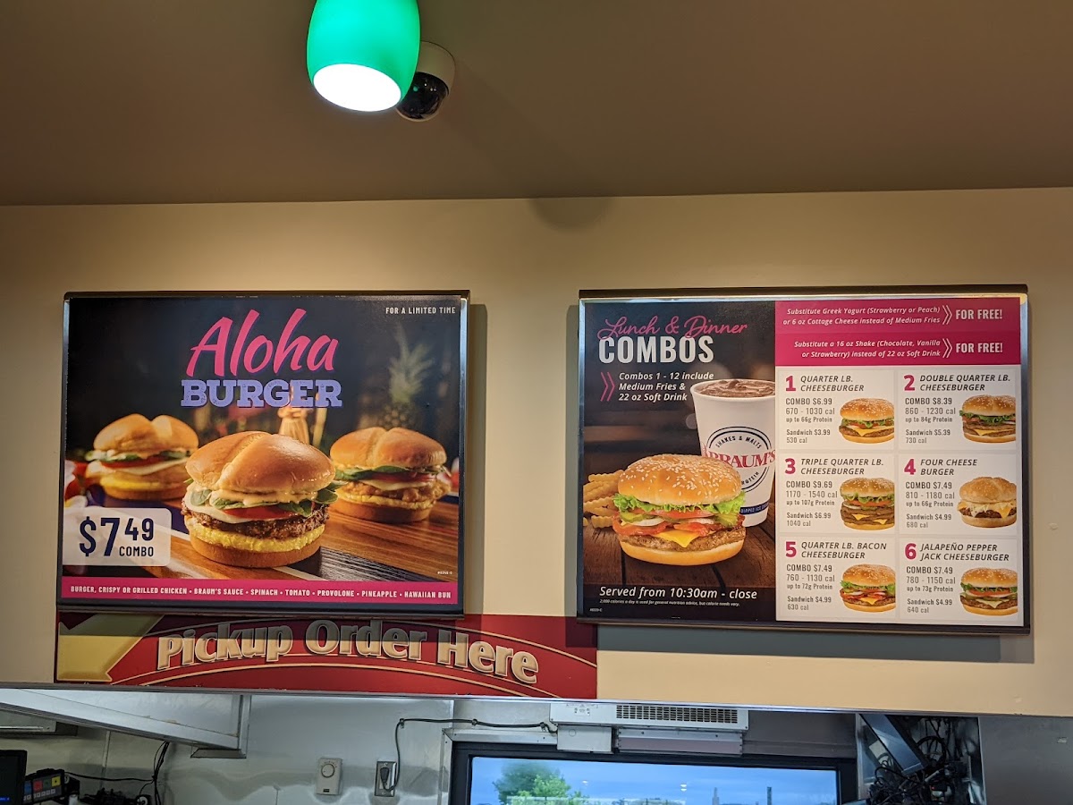 Menu Braum's Ice Cream & Dairy Store-3
