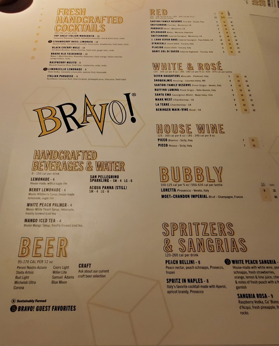 Menu Bravo! Italian Kitchen-6