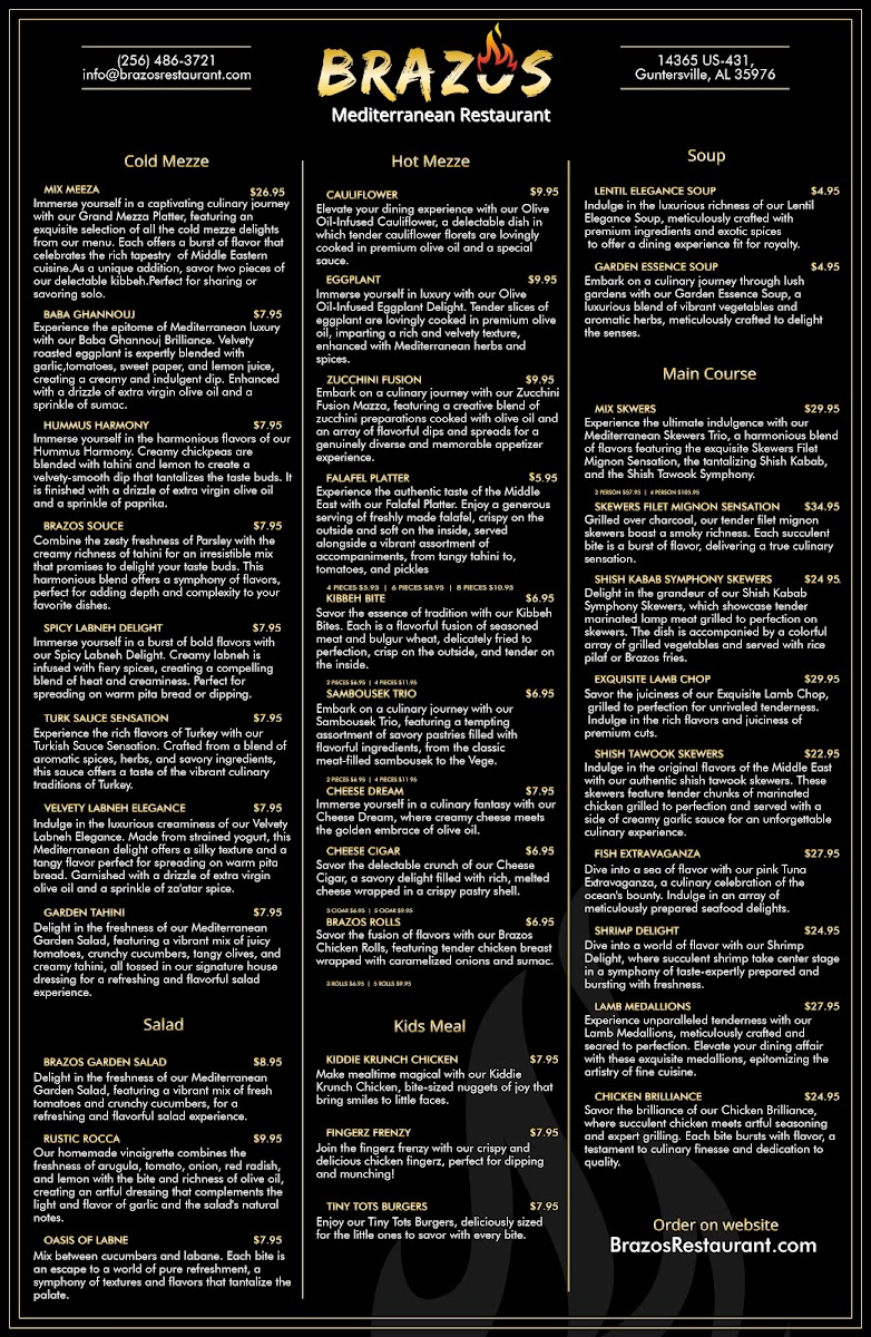 Menu Brazos Restaurant-1
