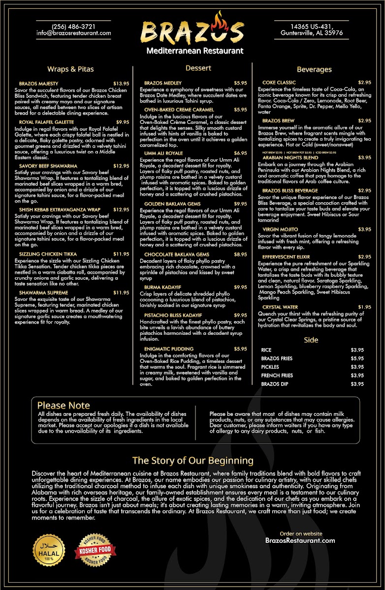 Menu Brazos Restaurant-2