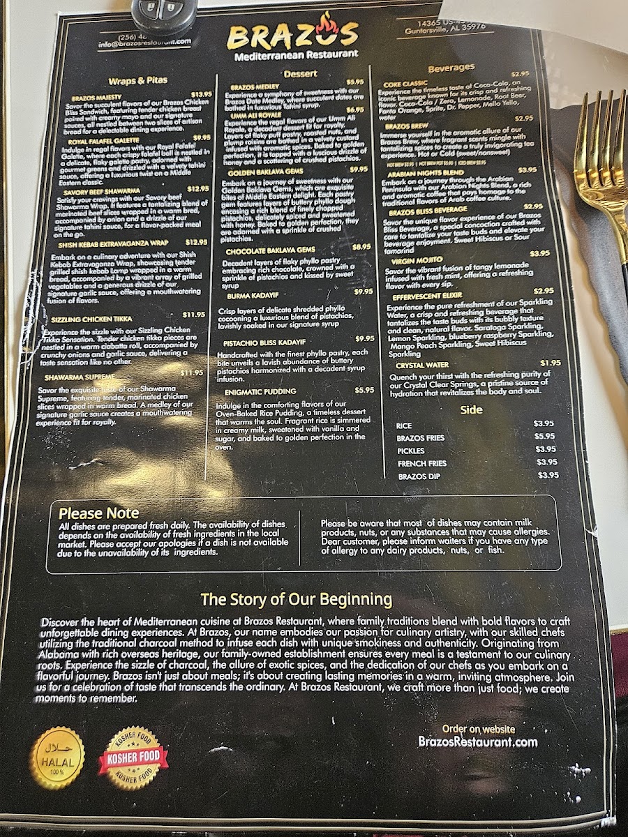 Menu Brazos Restaurant-3