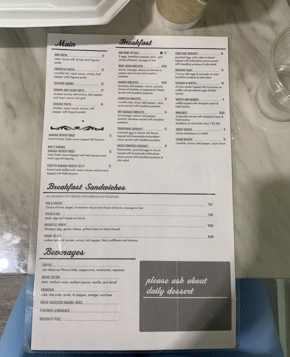 Menu Bread And Butter Café-3
