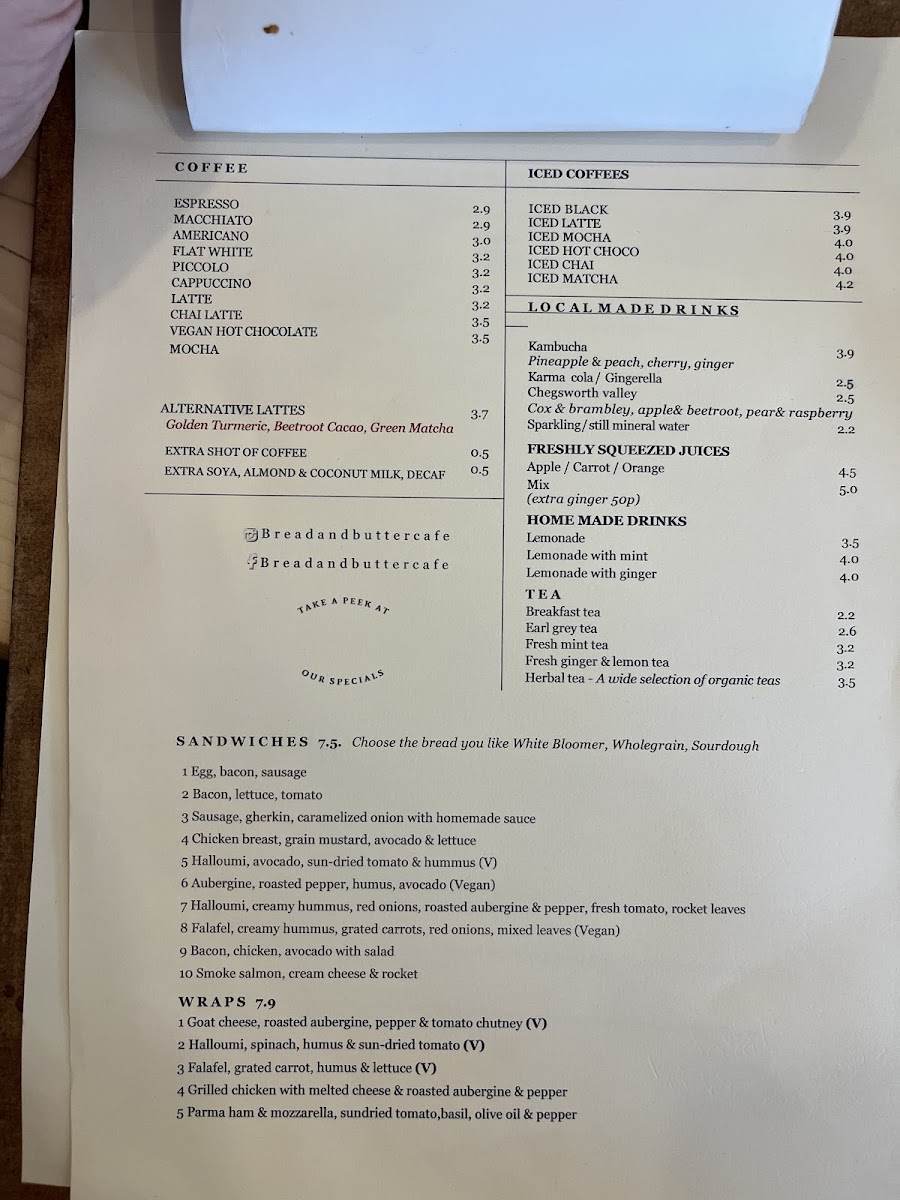 Menu Bread & Butter-4