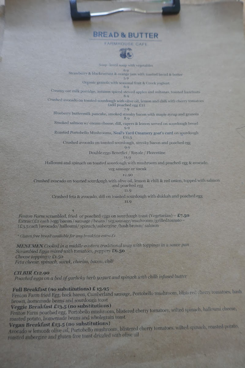 Menu Bread & Butter-8