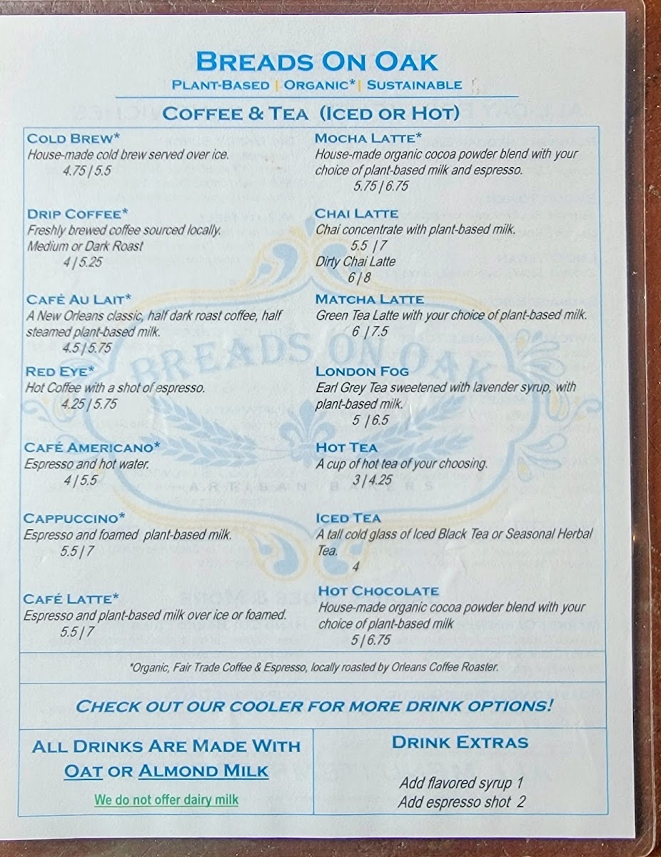 Menu Breads On Oak-3