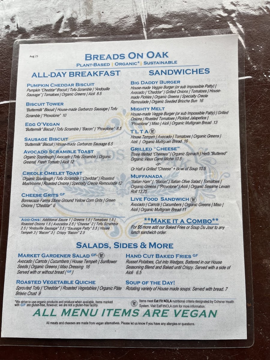 Menu Breads On Oak-8