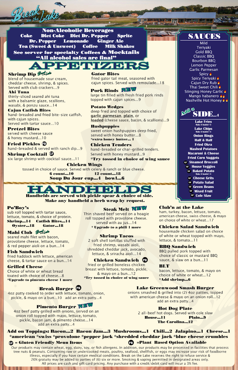 Break On The Lake Menu-1