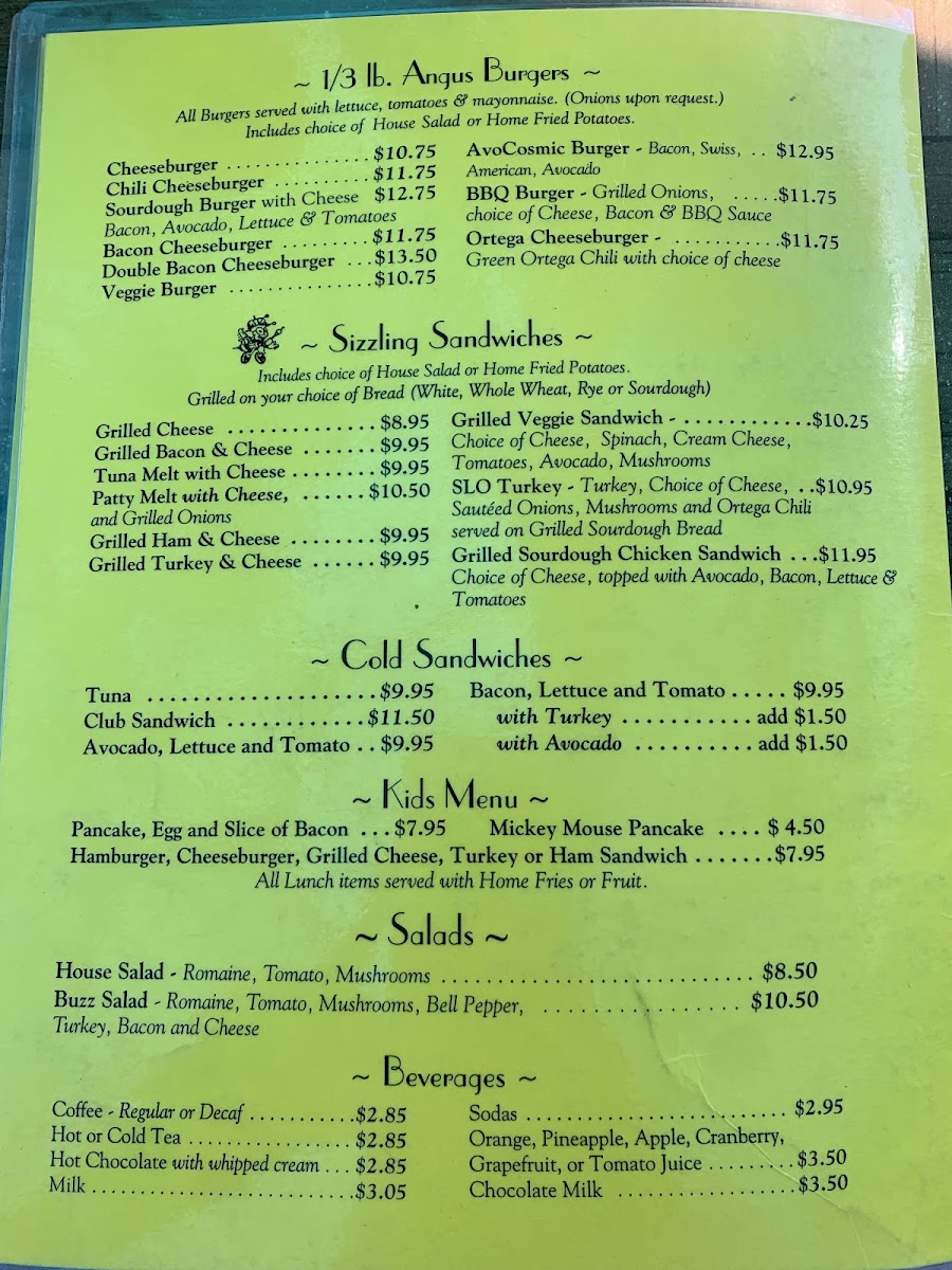 Menu Breakfast Buzz-3