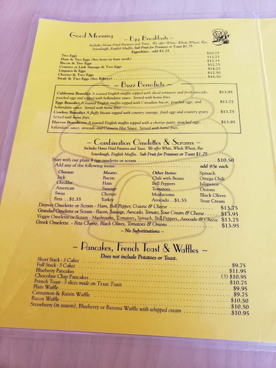 Menu Breakfast Buzz-4