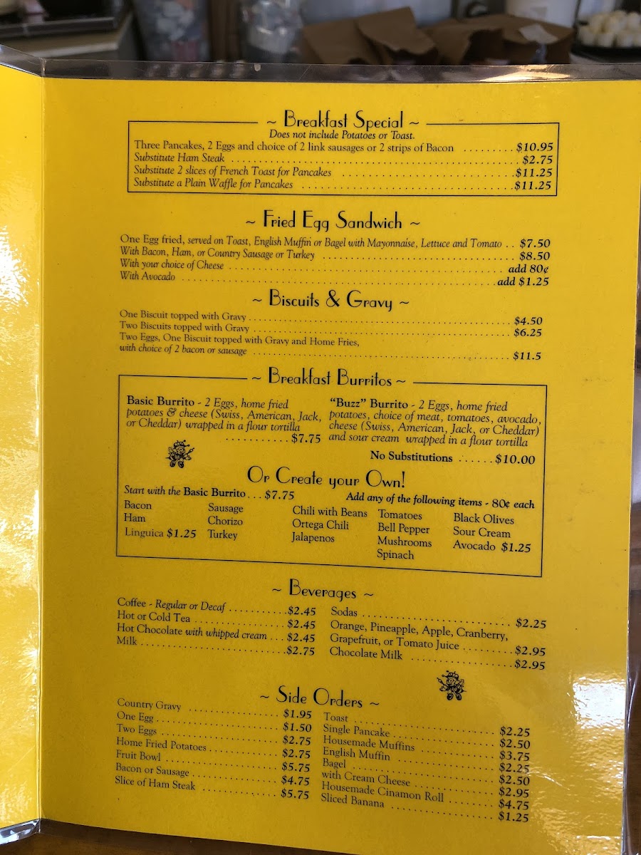 Menu Breakfast Buzz-8