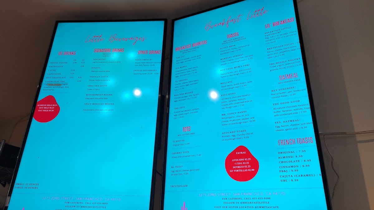 Menu Breakfast Little-4