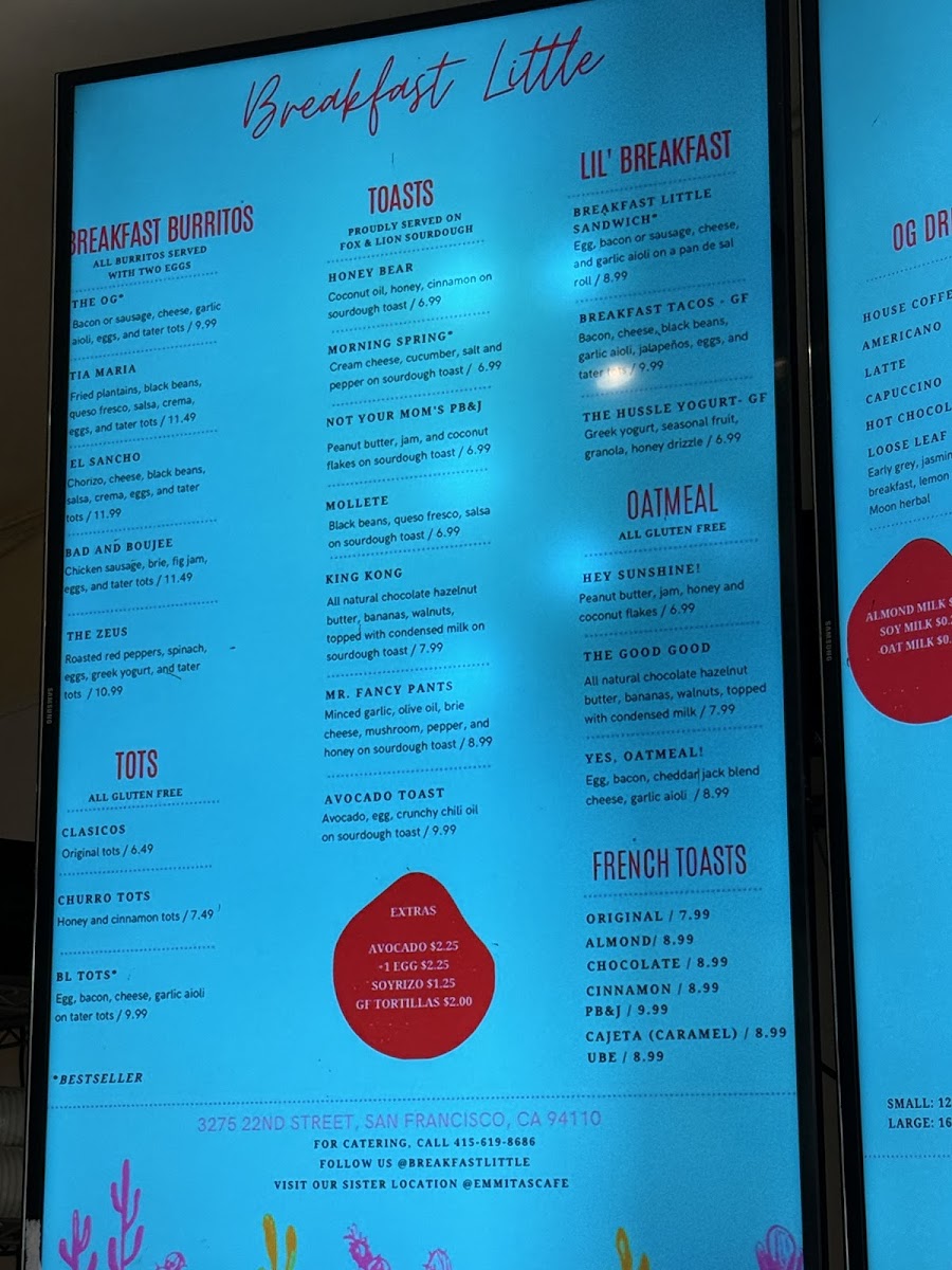 Menu Breakfast Little-5