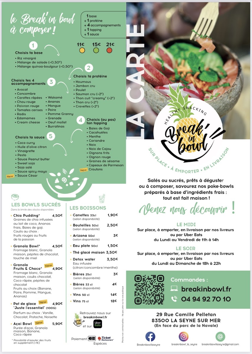 Menu Break’In Bowl La Seyne-2