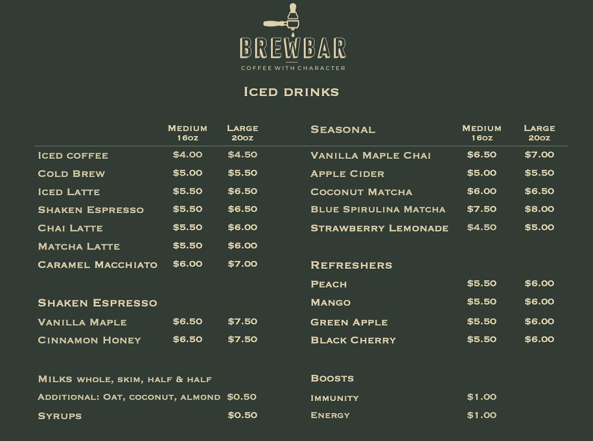 Menu Brew Bar-3