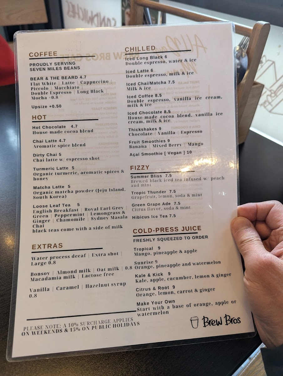 Menu Brew Bros Licenced Eatery-4