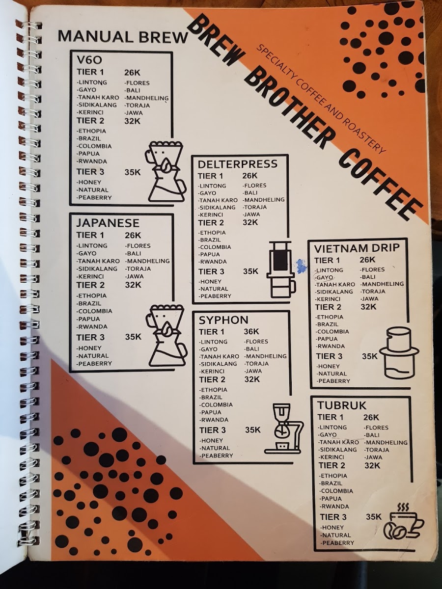 Menu Brew Brother Coffee-1