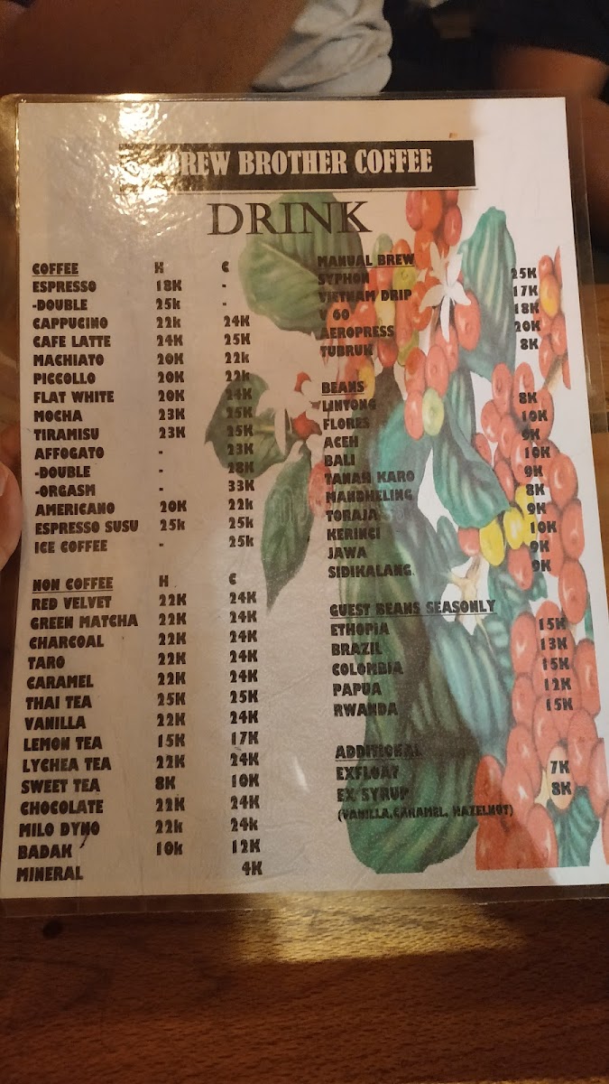 Menu Brew Brother Coffee-8