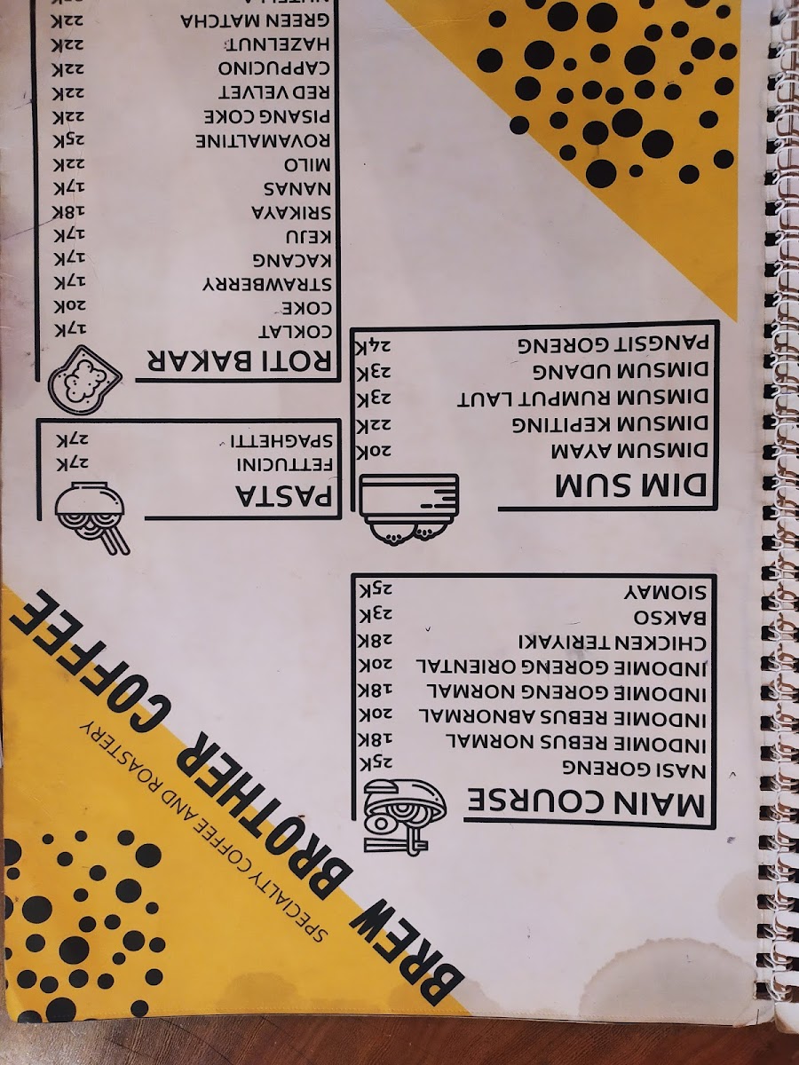 Menu Brew Brother Coffee-9