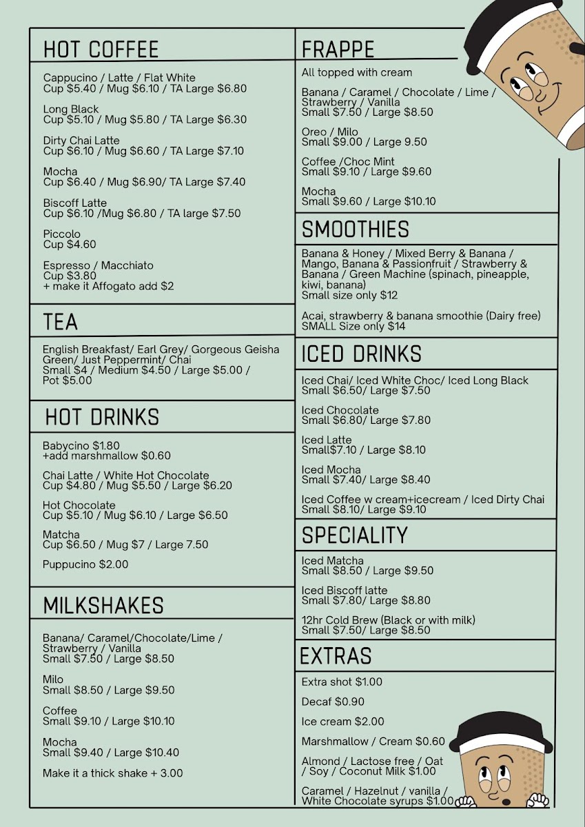Menu Brewed On Cuthbert-1