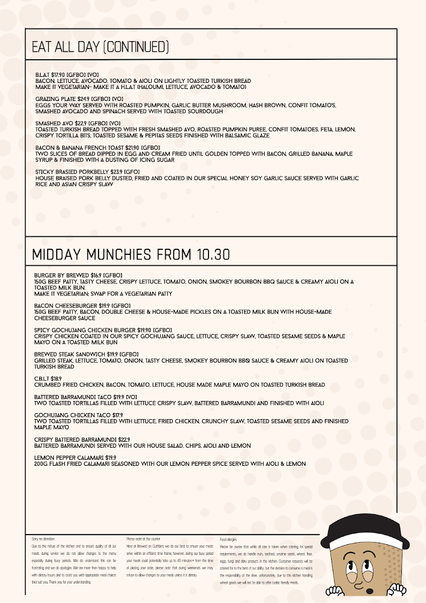 Menu Brewed On Cuthbert-3