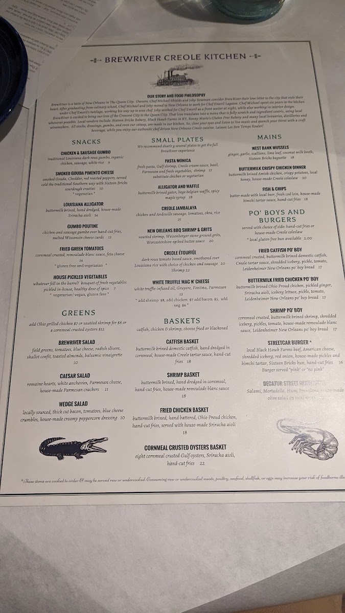 Menu Brewriver Creole Kitchen-7