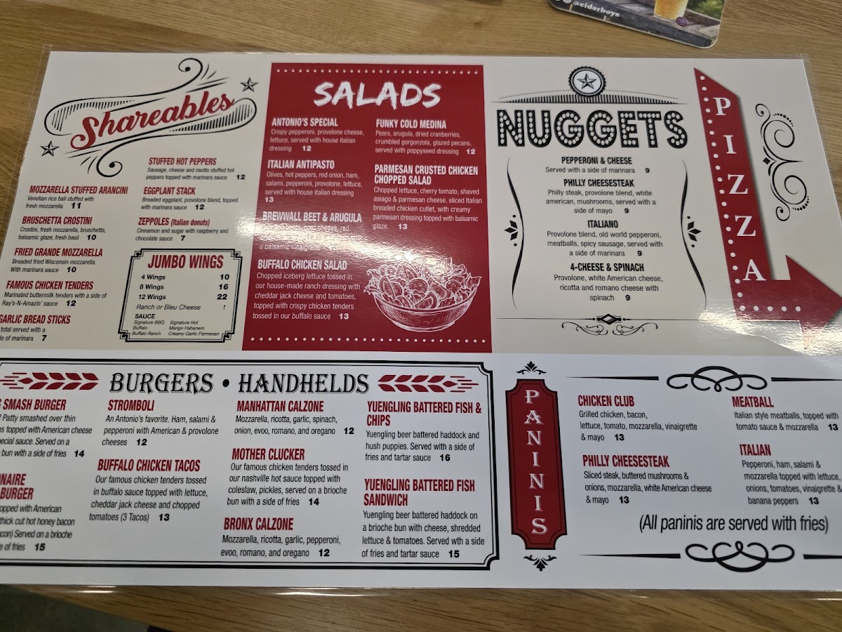 Menu Brewwall-4