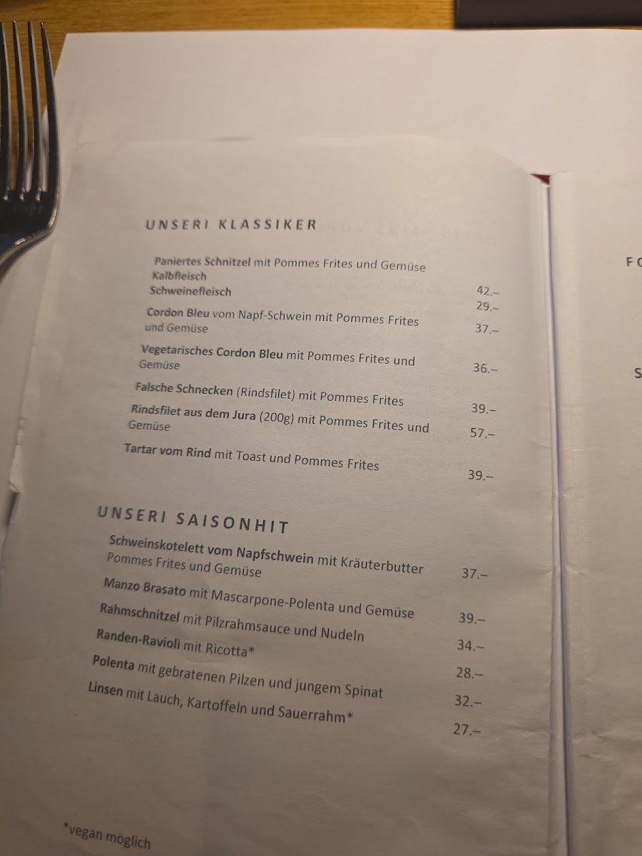 Menu Bärgbeiz Gempenturm-2