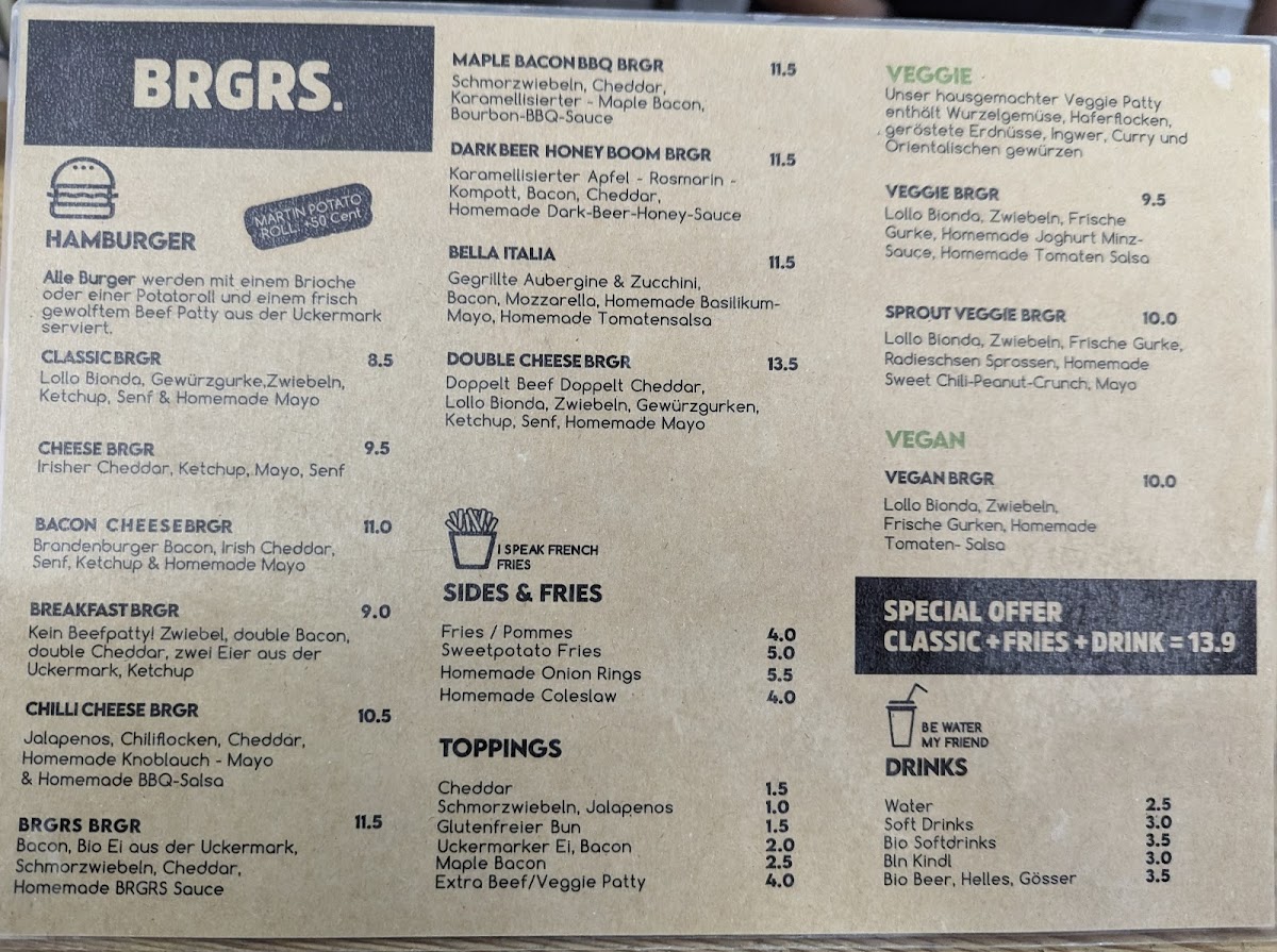 Menu Brgrs. Bio Beef Burger Mitte-3